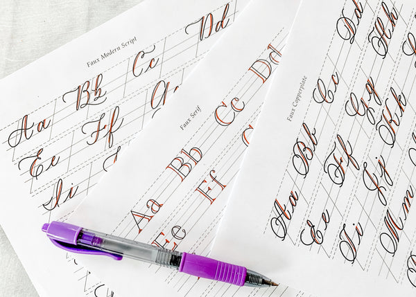 Learn Modern Pointed Pen Calligraphy with Kestrel Montes of