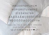 All Modern Hand-wedding invitation font-Ink Me This