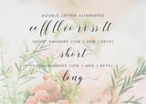 Verbatim Calligraphy Font-wedding invitation font-Ink Me This