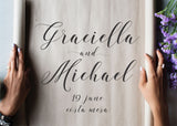 Verbatim Calligraphy Font-wedding invitation font-Ink Me This