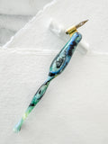 Calligraphy Pen Holder: Oceanic