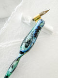 Calligraphy Pen Holder: Oceanic