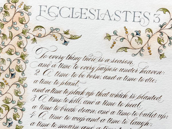 Fine Art Calligraphy and Engraving Commissions by Kestrel Montes ...