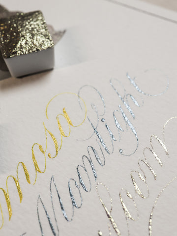 The Creative Kinds Artisan Calligraphy Ink: Moonlight | INKMETHIS