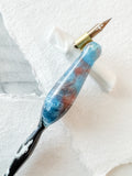 Calligraphy Pen Holder: Patina