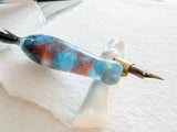 Calligraphy Pen Holder: Patina