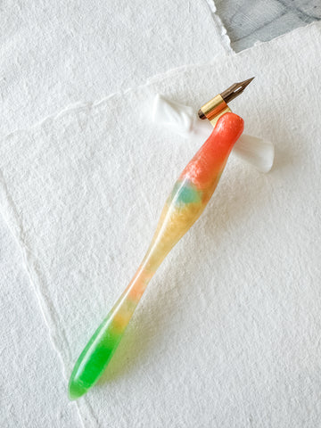 Calligraphy Pen Holder: Peace