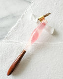 Calligraphy Pen Holder: Coral