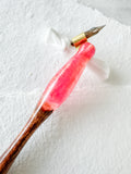 Calligraphy Pen Holder: Bugamvilla