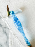 Calligraphy Pen Holder: River