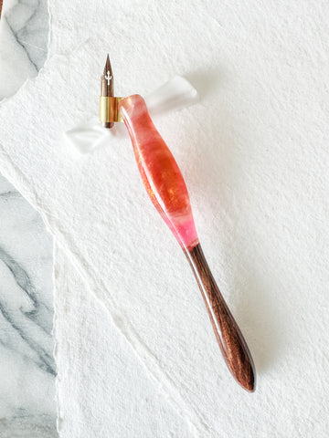 Calligraphy Pen Holder: Dahlia