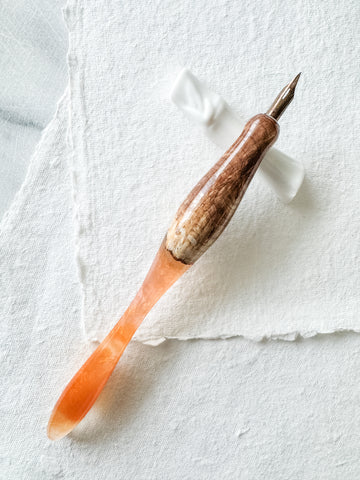 Calligraphy Pen Holder: Sunshine