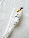 Calligraphy Pen Holder: Abalone (lighter)