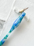 Calligraphy Pen Holder: Caribbean