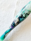 Calligraphy Pen Holder: Lagoon