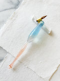 Calligraphy Pen Holder: Lightning