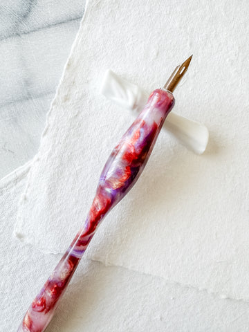 Calligraphy Pen Holder: Kaleidoscope
