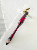 Calligraphy Pen Holder: Cabernet