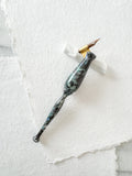 Calligraphy Pen Holder: Emerald Night