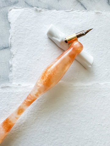 Calligraphy Pen Holder: Sorbet