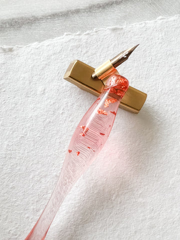 Calligraphy Pen Holder: Midas Blush