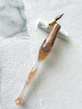 Calligraphy Pen Holder: Royalty with Wood