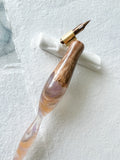 Calligraphy Pen Holder: Royalty with Wood