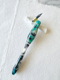 Calligraphy Pen Holder: Lagoon