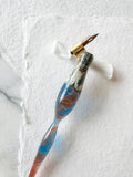 Calligraphy Pen Holder: Elm