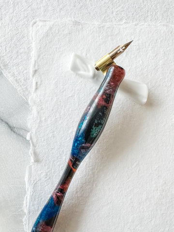 Calligraphy Pen Holder: Butterfly