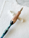 Calligraphy Pen Holder: Knight