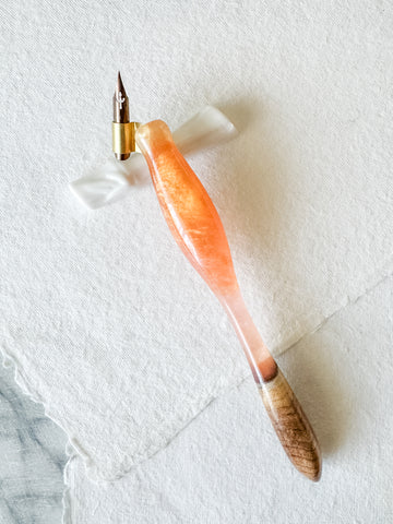Calligraphy Pen Holder: Sunshine