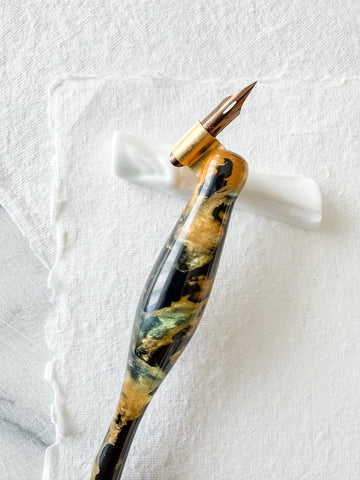 Calligraphy Pen Holder: Clearlake