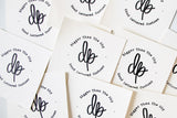 Custom Logo Pre-Inked Stamp