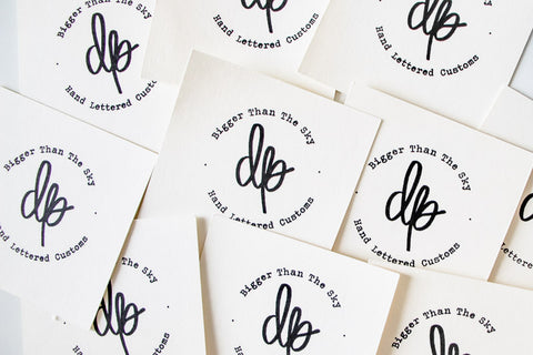 Custom Self-Inking Logo Stamps by Kestrel Montes of InkMeThis