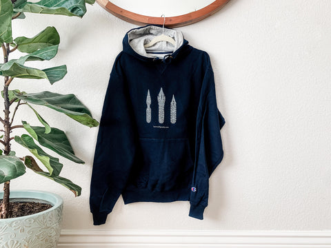 Flourished Nibs Champion Hoodie