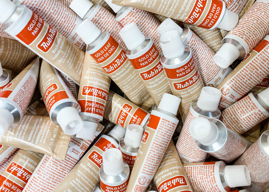 Silver Leaf Rub 'n Buff Wax Fill for Glass Engraving INKMETHIS