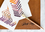 Personalized Leather Blotter: Whiskey
