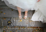 Standing Up Hand-lettered Font-wedding invitation font-Ink Me This