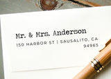 Pre-inked Return Address Stamp #100