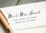 Pre-inked Return Address Stamp #013