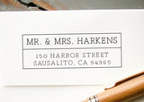 Pre-inked Return Address Stamp #172