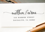 Pre-inked Return Address Stamp #017