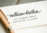 Pre-inked Return Address Stamp #020