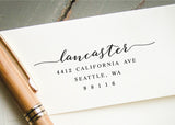 Pre-inked Return Address Stamp #023