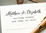 Pre-inked Return Address Stamp #024
