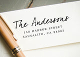 Pre-inked Return Address Stamp #028