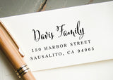 Pre-inked Return Address Stamp #002