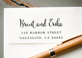 Pre-inked Return Address Stamp #002