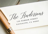 Pre-inked Return Address Stamp #031